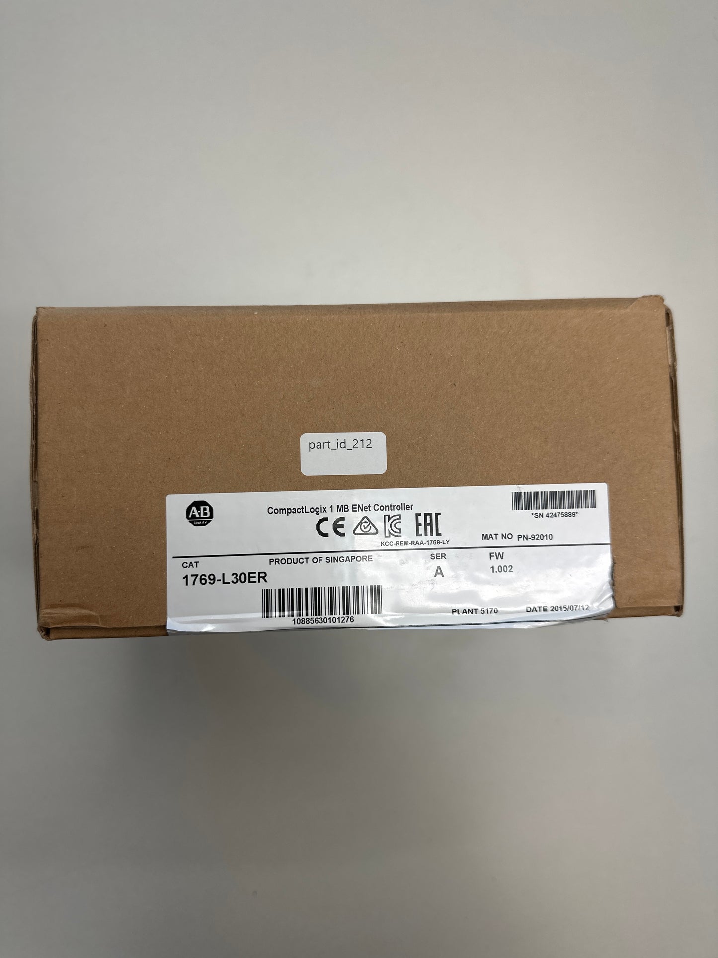 Allen-Bradley - 1769-L30ER