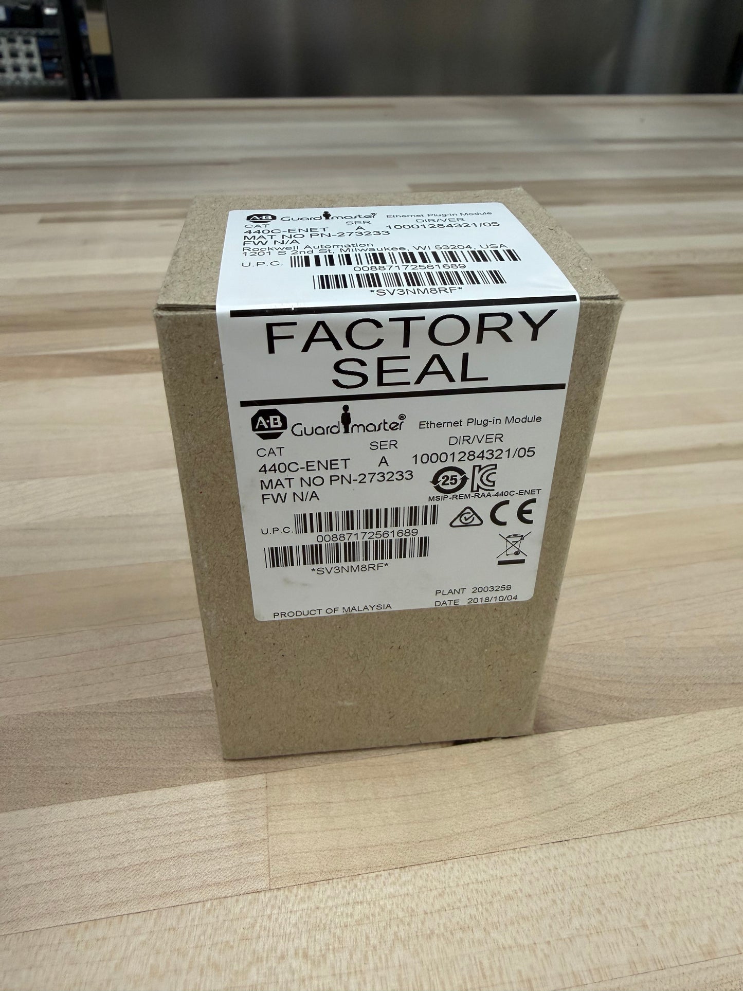 Rockwell Automation 440c-enet Guardmaster Ethernet Module