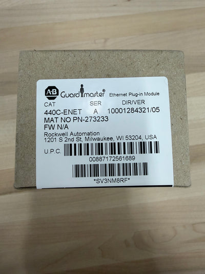 Rockwell Automation 440c-enet Guardmaster Ethernet Module