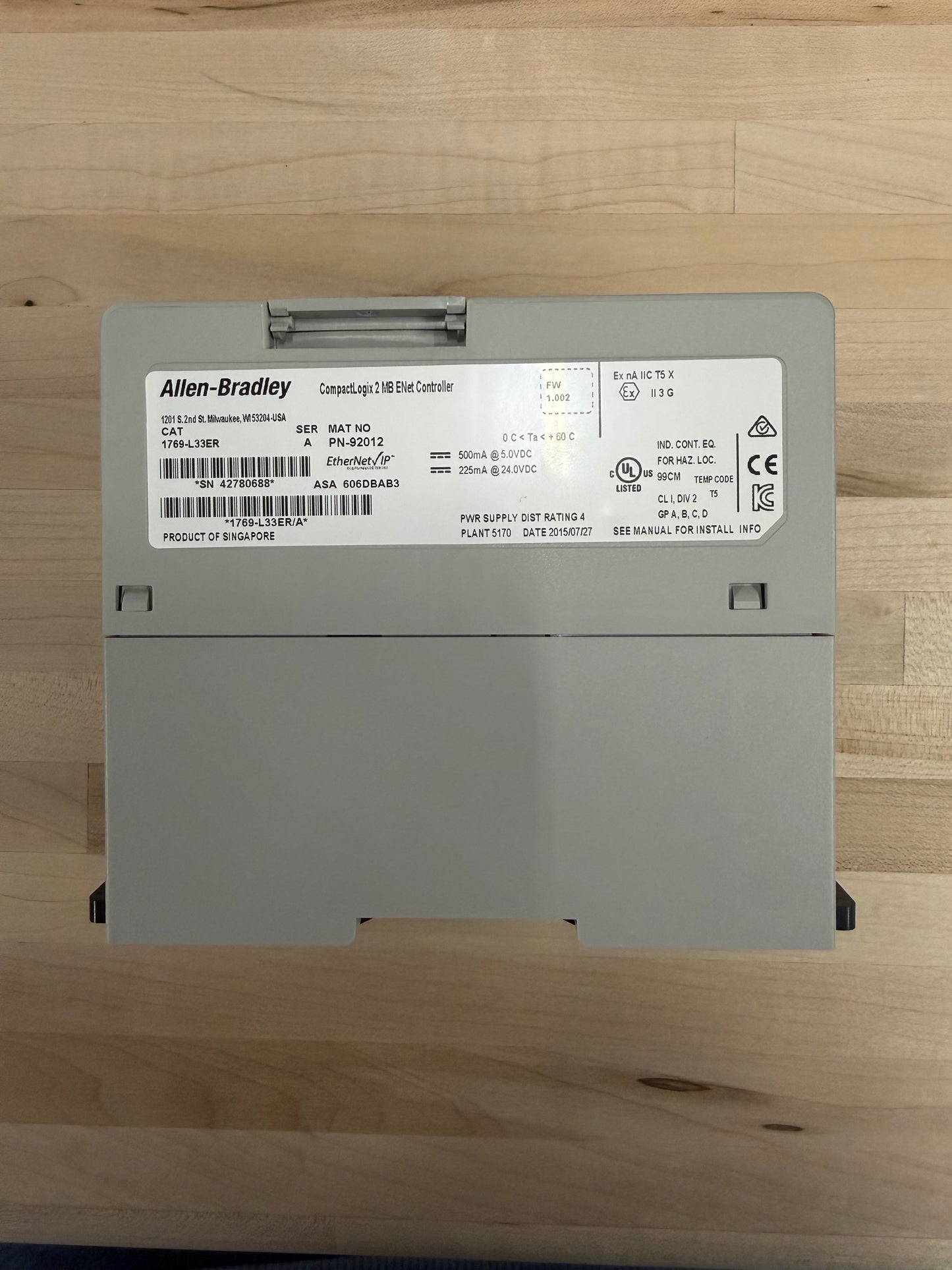 Allen-Bradley - 1769-L33ER
