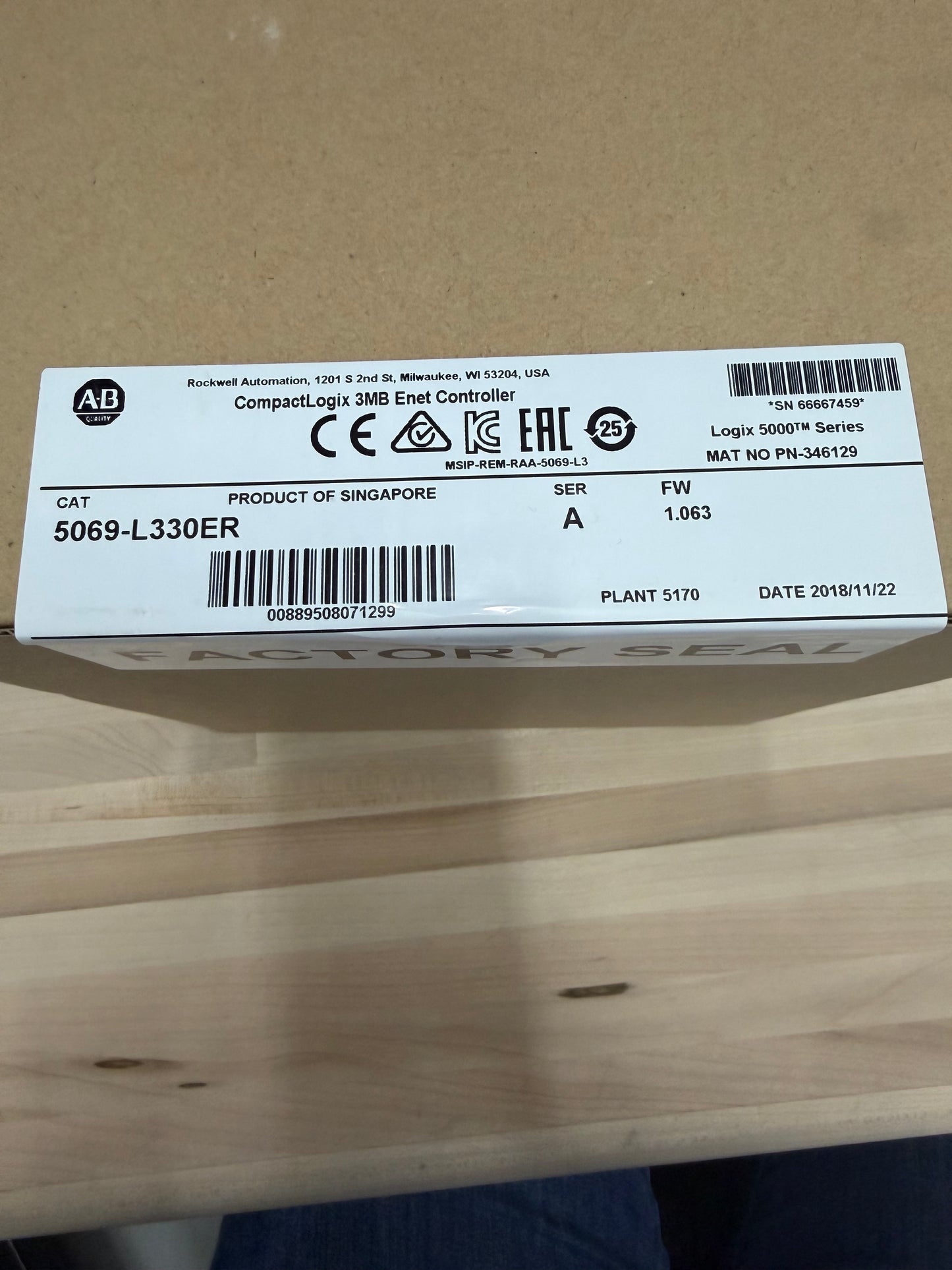 ALLEN BRADLEY 5069-L330ER