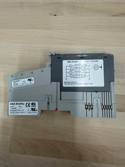 ALLEN BRADLEY 1734-OB8 with ALLEN BRADLEY 1734-TB