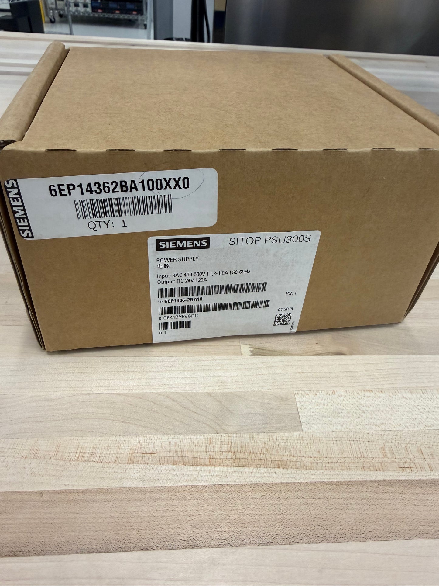 Siemens Power Supply 6ep14362ba10