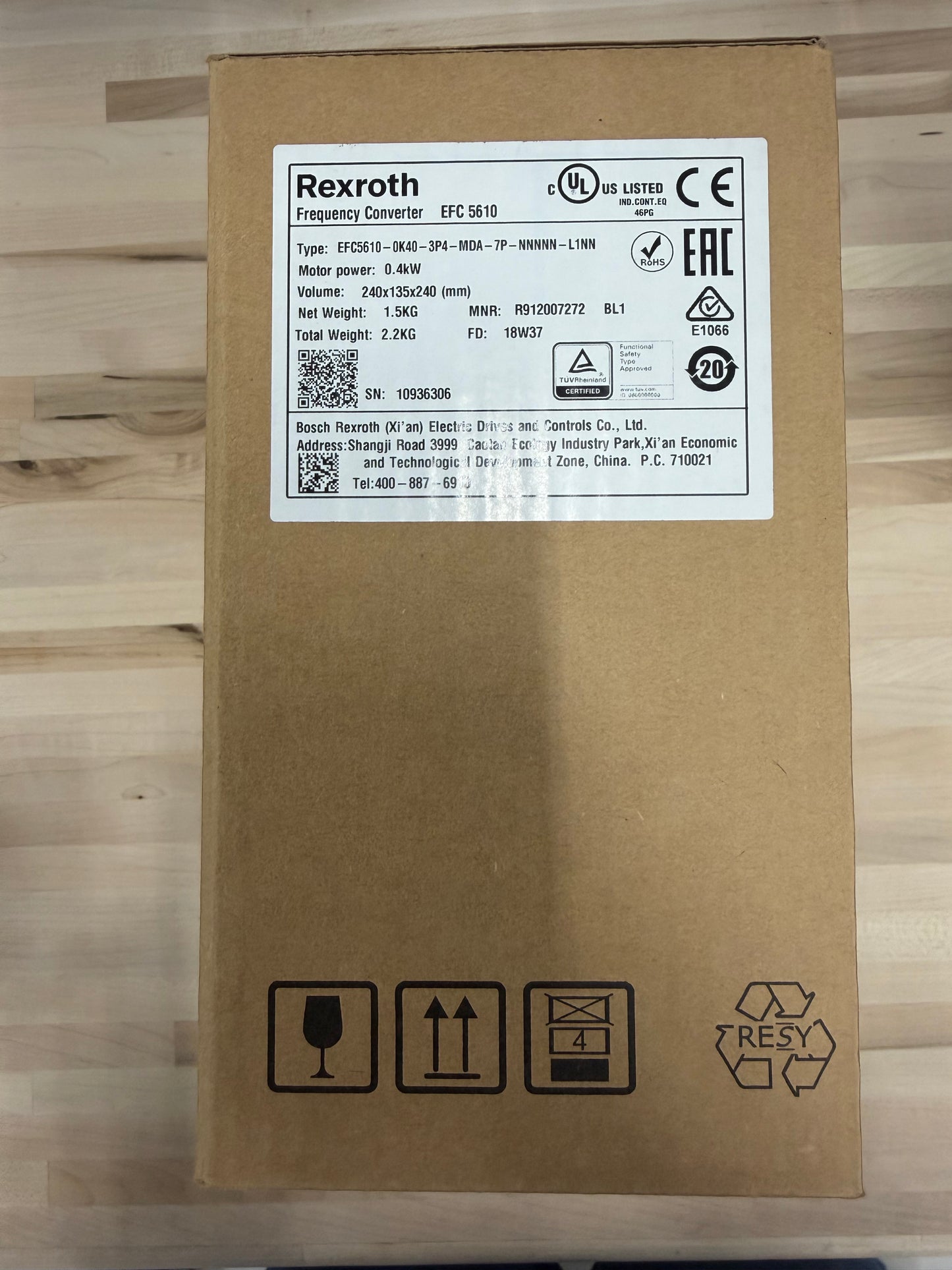 Rexroth Frequency Converter EFC5610